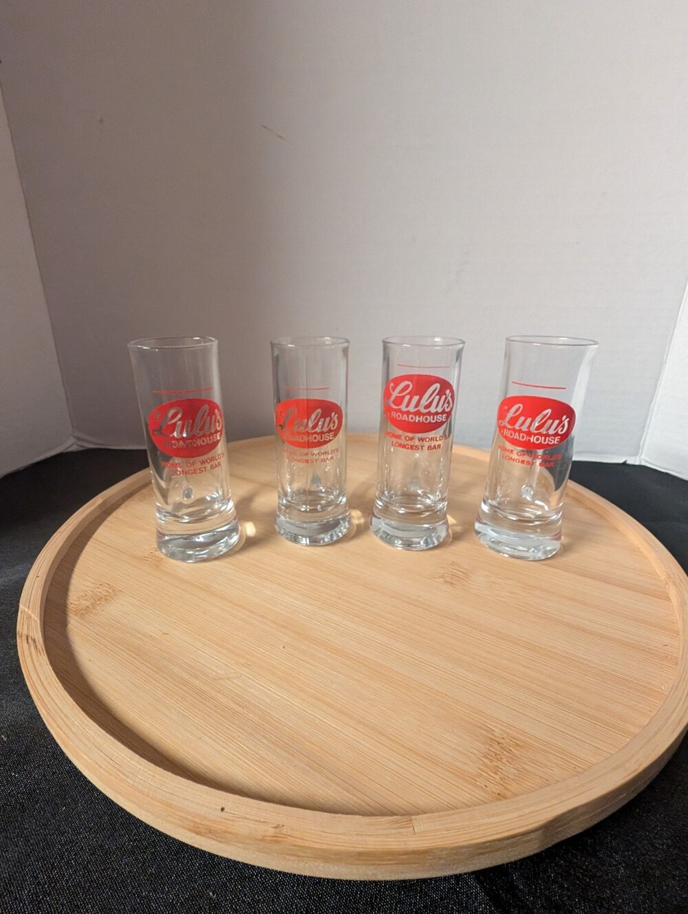 Lulus Roadhouse Bar Home Decor Ontario Canada Shot Glasses Set Lot Of 4 Bundle